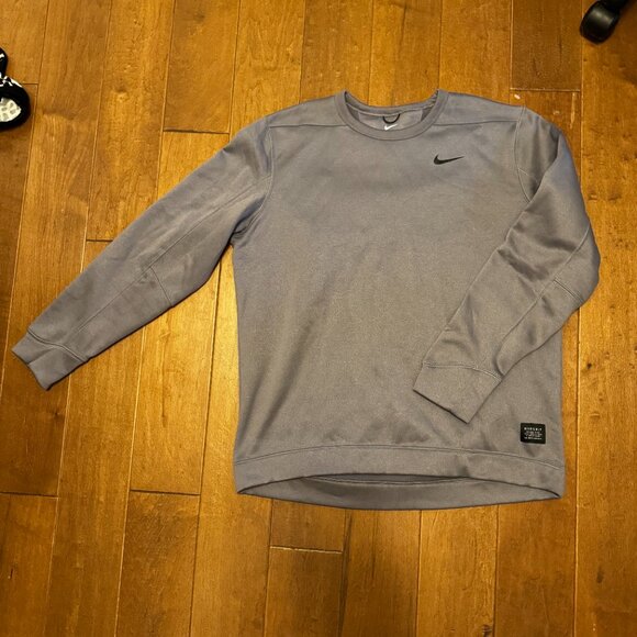 Mens Nike Golf Long Sleeve Sweater | Grey | Size Large | EUC - Picture 8 of 8